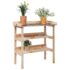 vidaXL Plant Table with Shelves 78x38x82.5 cm Solid Wood Fir
