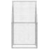 vidaXL Chicken Cage Silver 100x100x190 cm Galvanised Steel - Image 5