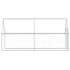 vidaXL Chicken Cage Silver 400x100x190 cm Galvanised Steel - Image 5