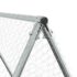 vidaXL Chicken Cage Silver 400x100x190 cm Galvanised Steel - Image 7