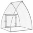 vidaXL Chicken Cage Silver 100x105x120 cm Galvanised Steel - Image 7