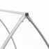 vidaXL Chicken Cage Silver 100x105x120 cm Galvanised Steel - Image 8