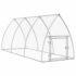 vidaXL Chicken Cage Silver 300x105x120 cm Galvanised Steel - Image 2