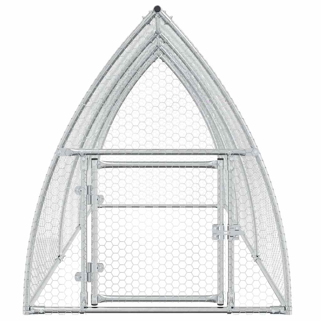 8721012410398_g_en_hd_3 vidaXL Chicken Cage Silver 300x105x120 cm Galvanised Steel - Image 5