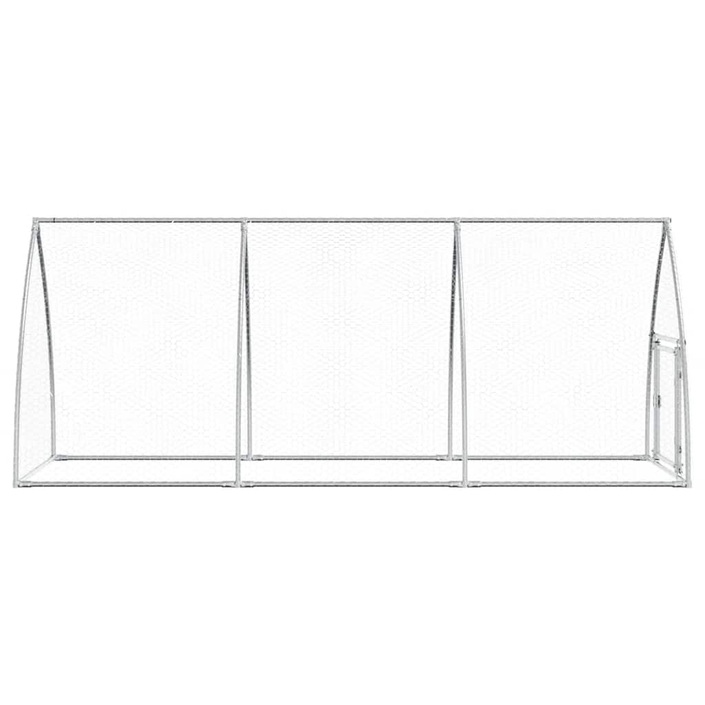 8721012410398_g_en_hd_4 vidaXL Chicken Cage Silver 300x105x120 cm Galvanised Steel - Image 6