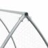 vidaXL Chicken Cage Silver 300x105x120 cm Galvanised Steel - Image 8