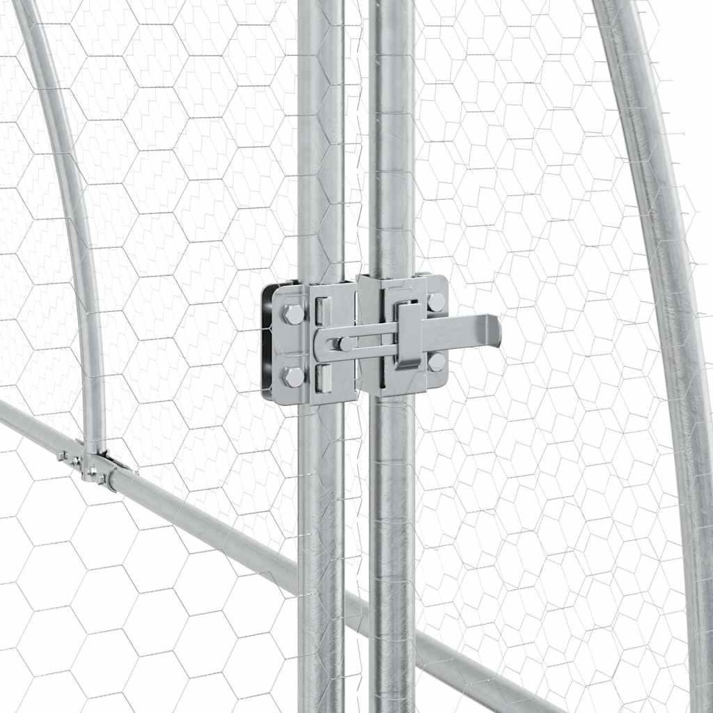 8721012410398_g_en_hd_7 vidaXL Chicken Cage Silver 300x105x120 cm Galvanised Steel - Image 9