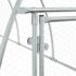vidaXL Chicken Cage Silver 300x105x120 cm Galvanised Steel - Image 10