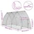 vidaXL Chicken Cage Silver 300x105x120 cm Galvanised Steel - Image 11