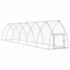 vidaXL Chicken Cage Silver 600x105x120 cm Galvanised Steel - Image 2