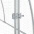vidaXL Chicken Cage Silver 600x105x120 cm Galvanised Steel - Image 8