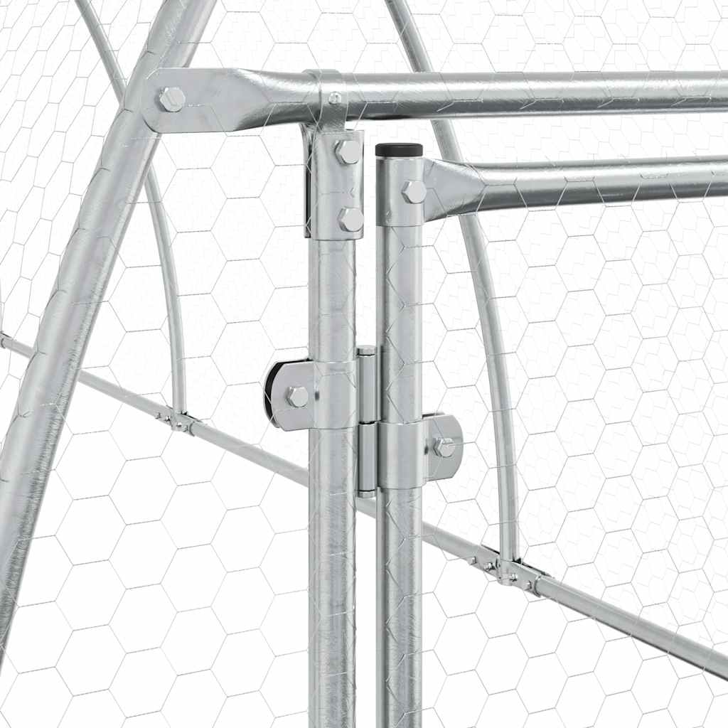 8721012410404_g_en_hd_7 vidaXL Chicken Cage Silver 600x105x120 cm Galvanised Steel - Image 9