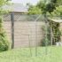 vidaXL Chicken Cage Silver 200x105x182 cm Galvanised Steel - Image 3