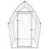 vidaXL Chicken Cage Silver 200x105x182 cm Galvanised Steel - Image 5