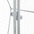 vidaXL Chicken Cage Silver 200x105x182 cm Galvanised Steel - Image 10