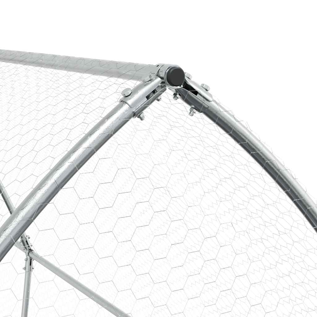 8721012410428_g_en_hd_5 vidaXL Chicken Cage Silver 400x105x182 cm Galvanised Steel - Image 7