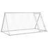 vidaXL Chicken Cage Silver 200x105x91 cm Galvanised Steel - Image 2