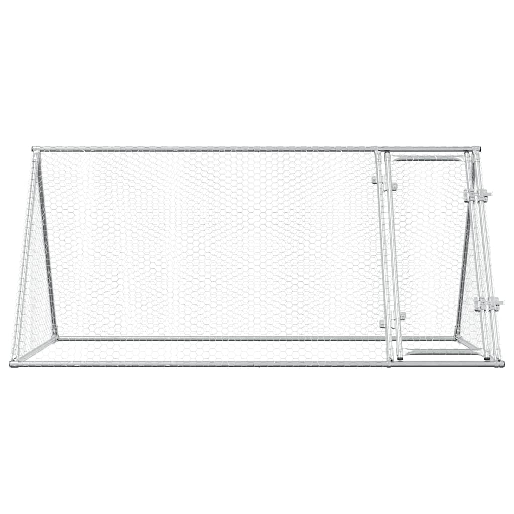 8721012410435_g_en_hd_3 vidaXL Chicken Cage Silver 200x105x91 cm Galvanised Steel - Image 5