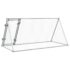 vidaXL Chicken Cage Silver 200x105x91 cm Galvanised Steel - Image 7