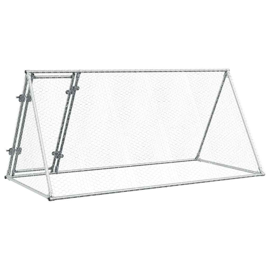 8721012410435_g_en_hd_5 vidaXL Chicken Cage Silver 200x105x91 cm Galvanised Steel - Image 7