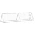 vidaXL Chicken Cage Silver 400x105x91 cm Galvanised Steel - Image 3