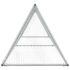 vidaXL Chicken Cage Silver 400x105x91 cm Galvanised Steel - Image 5