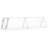 vidaXL Chicken Cage Silver 400x105x91 cm Galvanised Steel - Image 6