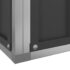 vidaXL Aviary Silver 210.5x107x212 cm Steel - Image 9