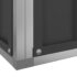 vidaXL Aviary Silver 211x207x212 cm Steel - Image 9