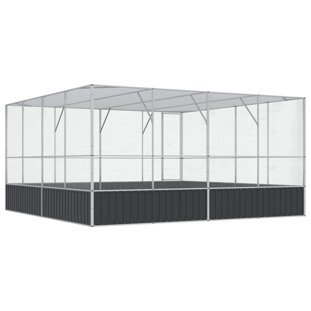 8721012410510_g_en_hd_4 vidaXL Aviary Silver 418x414x212 cm Steel - Image 6
