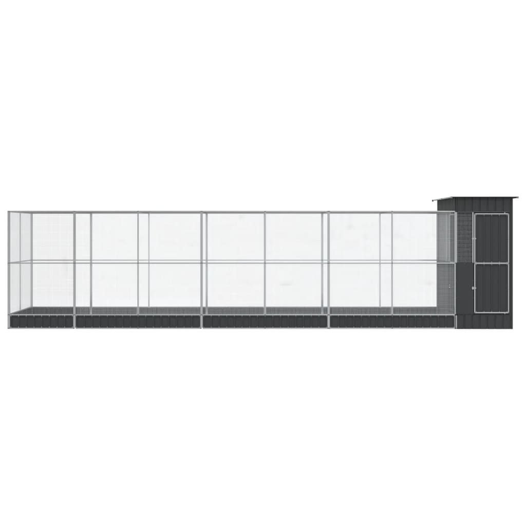 8721012424555_g_en_hd_1 vidaXL Aviary with Extension Silver 830x203x216 cm Steel - Image 3