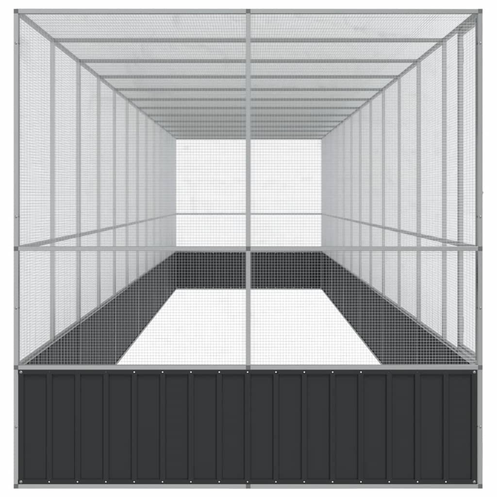 8721012424715_g_en_hd_2 vidaXL Aviary with Extension Silver 1246x207x212 cm Steel - Image 4