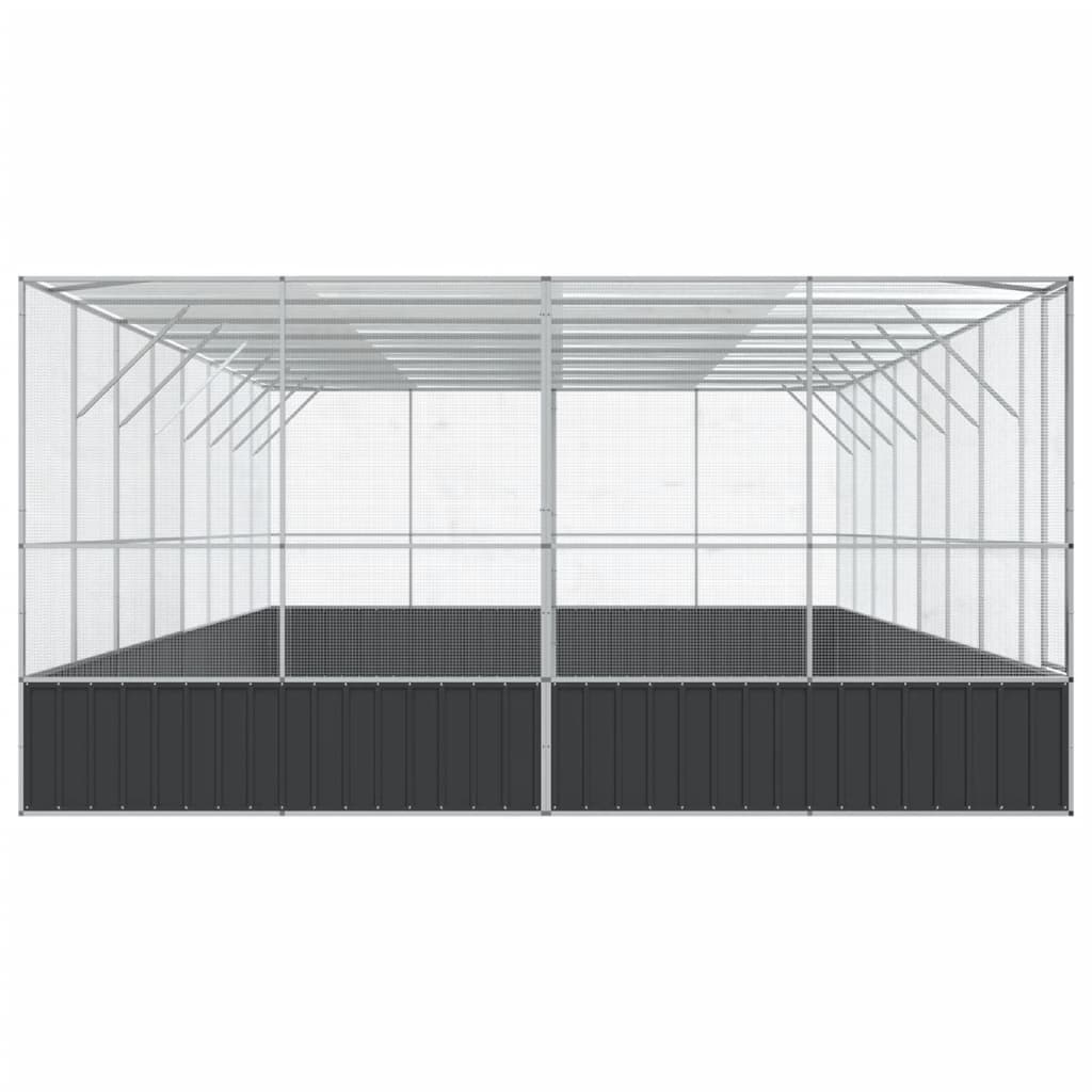 8721012424760_g_en_hd_2 vidaXL Aviary with Extension Silver 832x414x212 cm Steel - Image 4