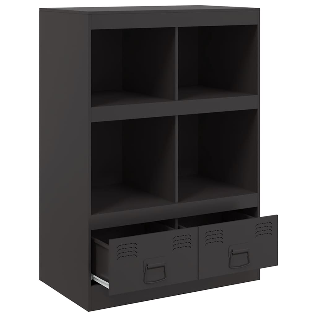 8721012426924_g_en_hd_5 vidaXL Highboard Black 67x39x95 cm Steel - Image 8