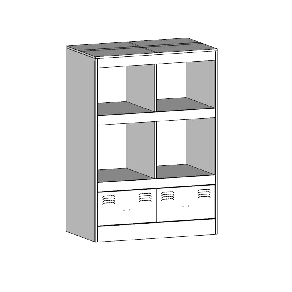 8721012426924_g_en_hd_9 vidaXL Highboard Black 67x39x95 cm Steel - Image 12