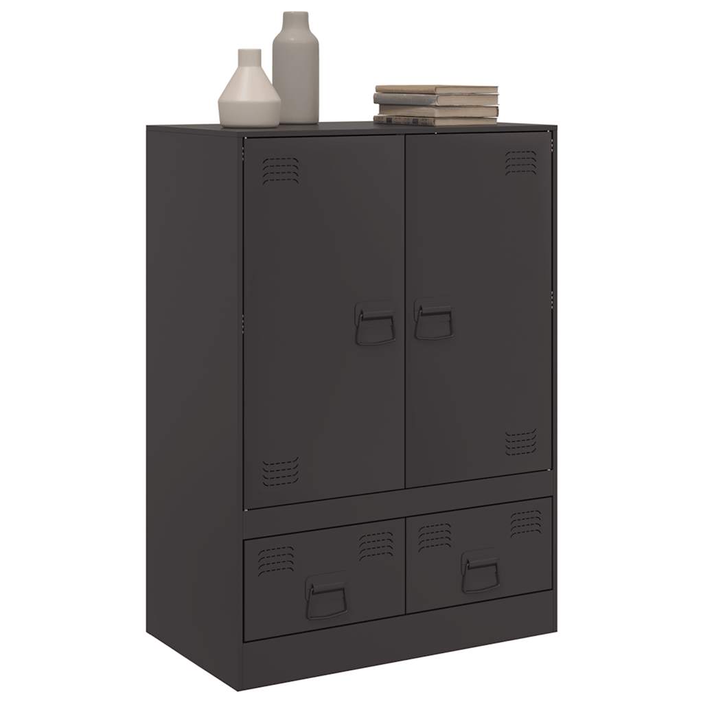 8721012426986_g_en_hd_2 vidaXL Highboard Black 67x39x95 cm Steel - Image 5