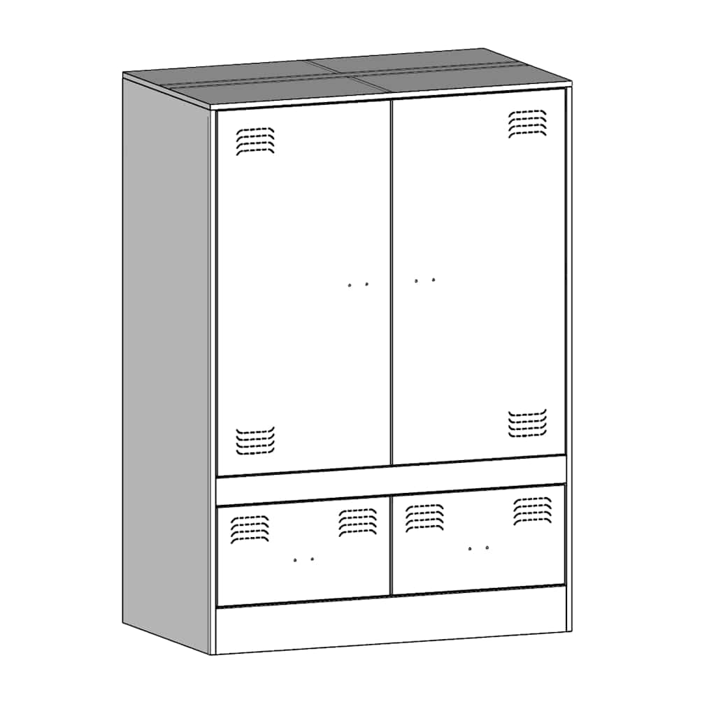 8721012426986_g_en_hd_9 vidaXL Highboard Black 67x39x95 cm Steel - Image 12