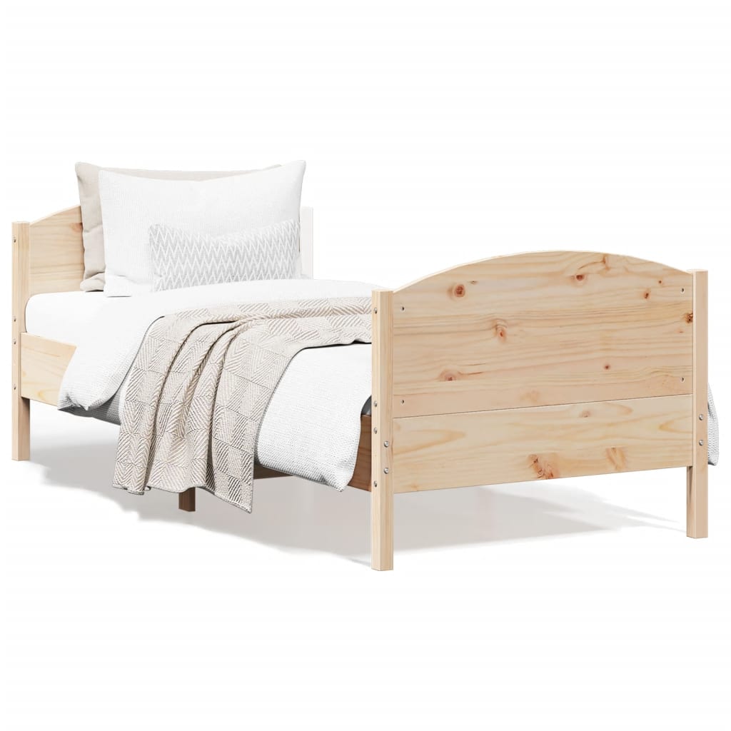 8721012427679_a_en_hd_1 vidaXL Bed Frame without Mattress 90x190 cm Solid Wood Pine - Image 2
