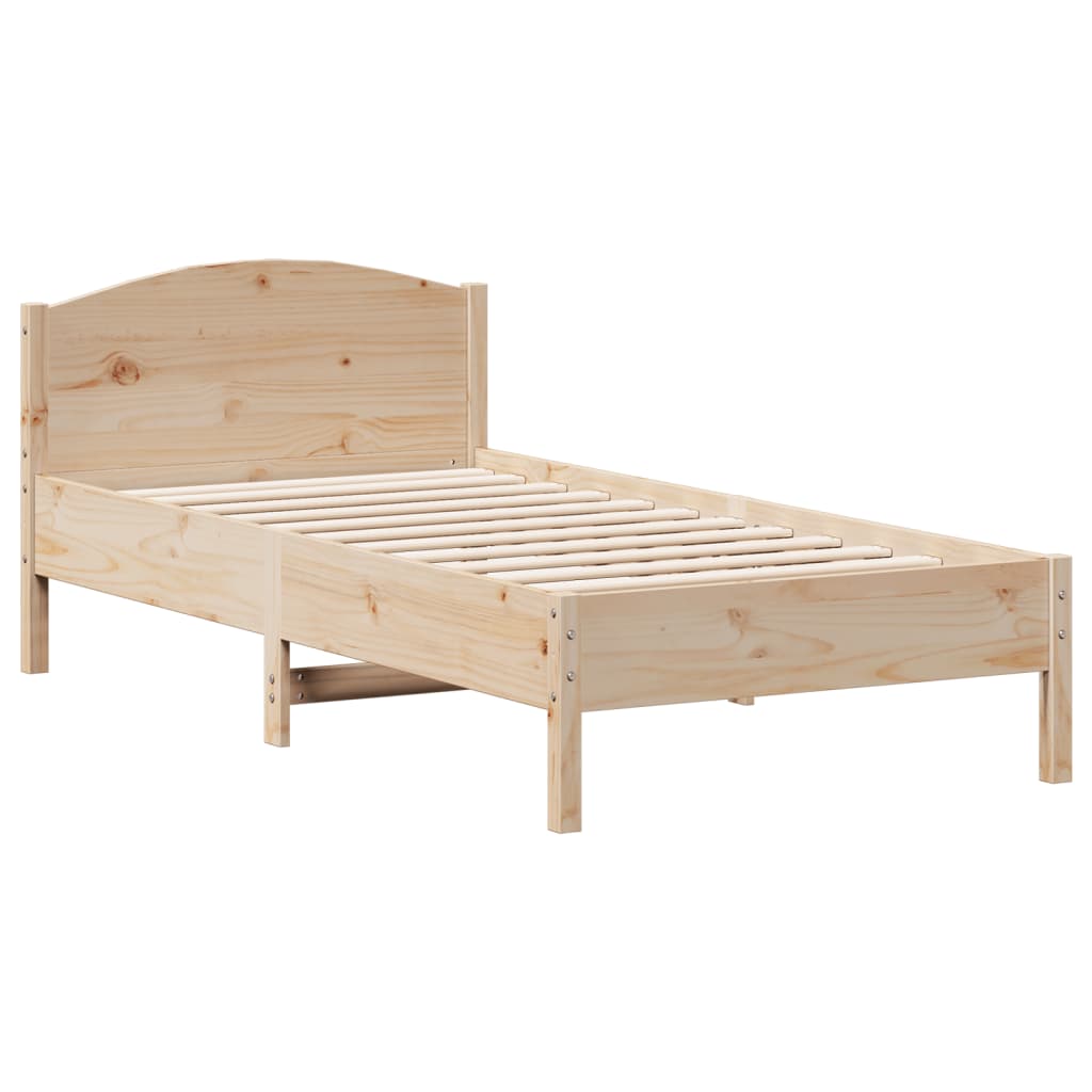 8721012428065_a_en_hd_1 vidaXL Bed Frame without Mattress 90x190 cm Solid Wood Pine - Image 2