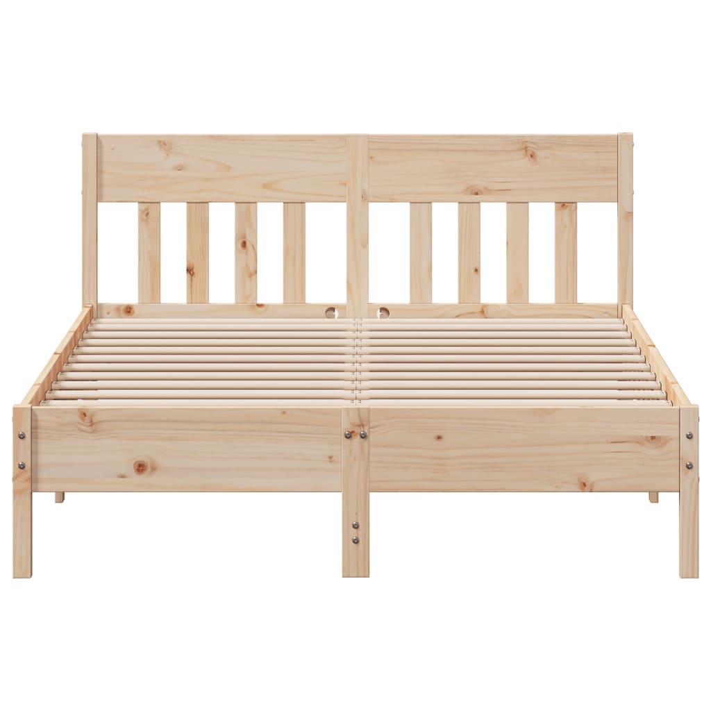 8721012428393_g_en_hd_2 vidaXL Bed Frame without Mattress 135x190 cm Solid Wood Pine - Image 4