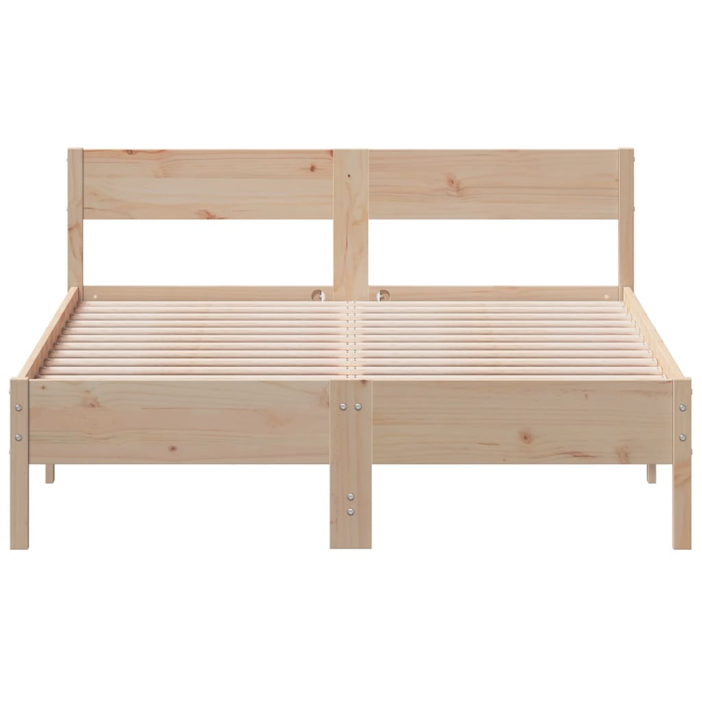 8721012428997_g_en_hd_2 vidaXL Bed Frame without Mattress 150x200 cm Solid Wood Pine - Image 4