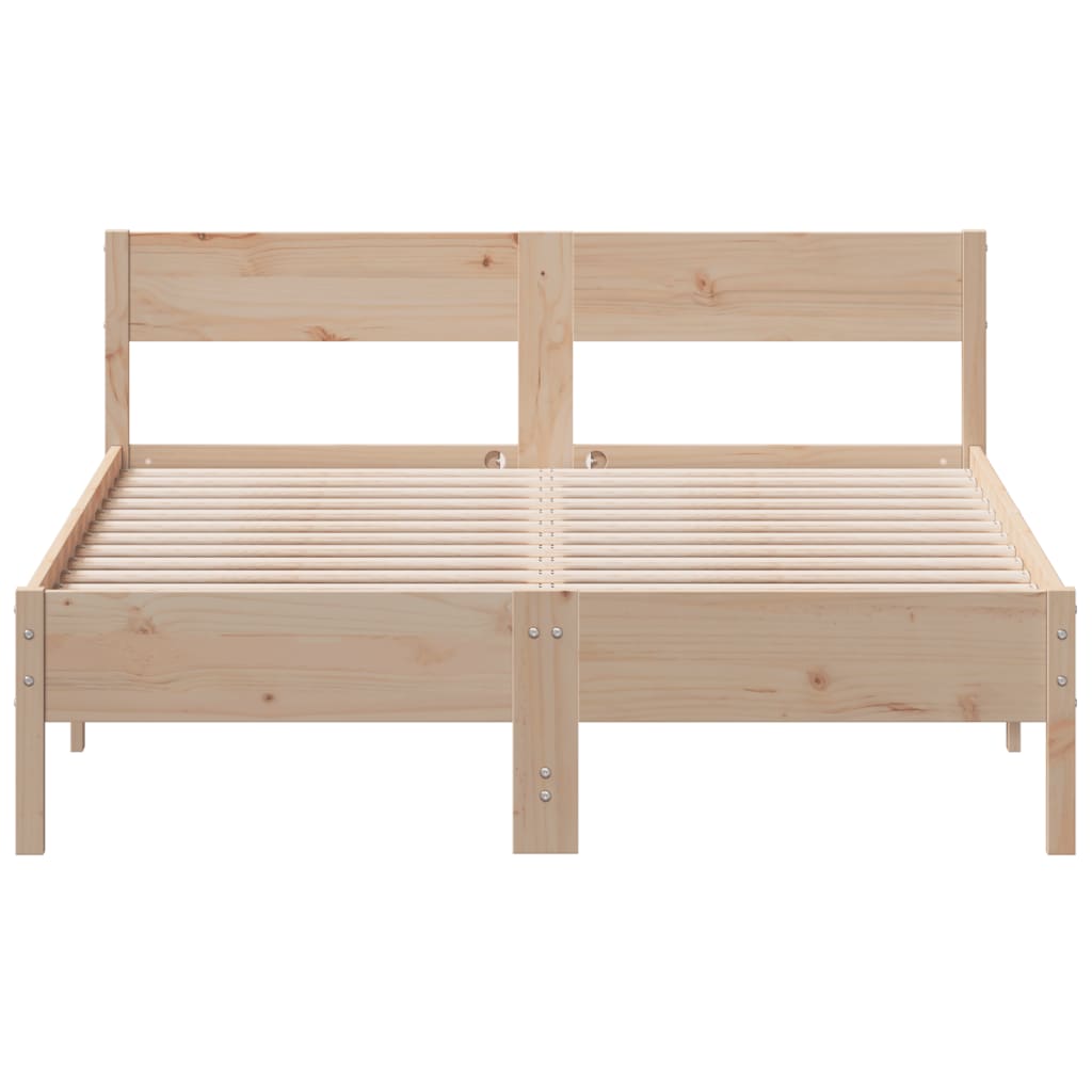8721012429178_g_en_hd_2 vidaXL Bed Frame without Mattress 135x190 cm Solid Wood Pine - Image 4