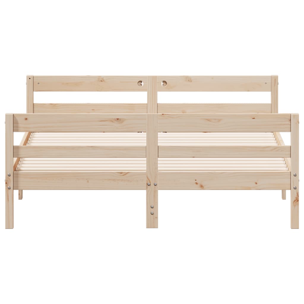 8721012429291_g_en_hd_2 vidaXL Bed Frame without Mattress 137x187 cm Double Solid Wood Pine - Image 4