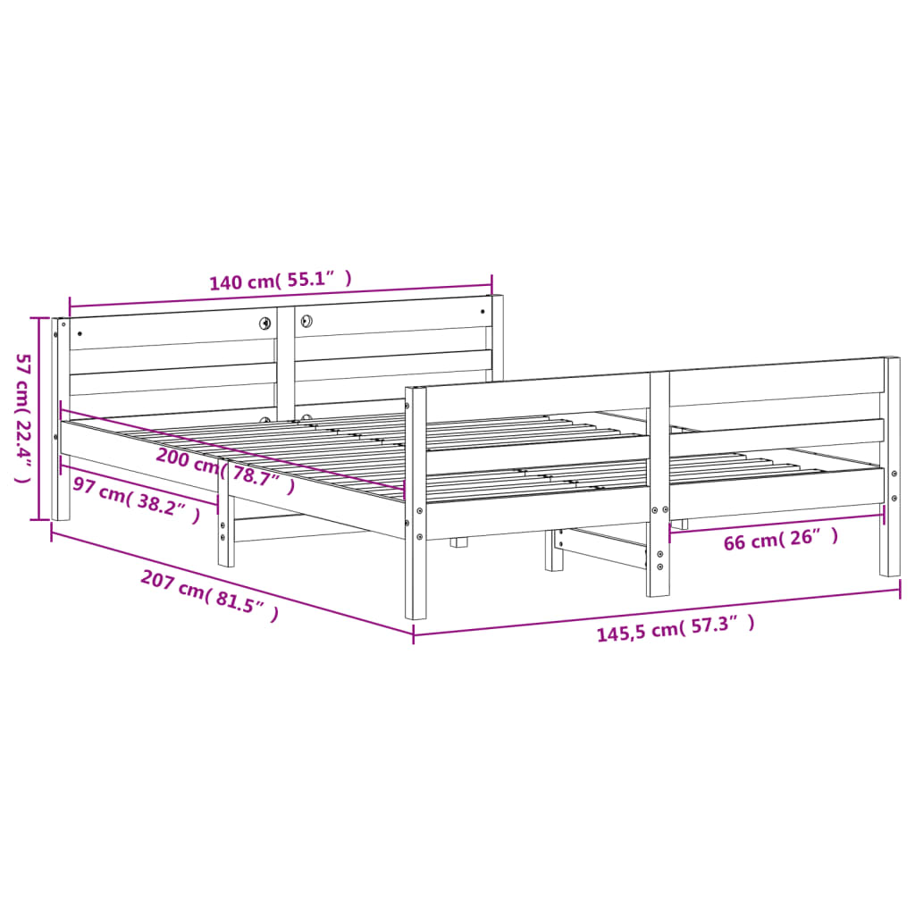 8721012429291_g_en_hd_7 vidaXL Bed Frame without Mattress 137x187 cm Double Solid Wood Pine - Image 9