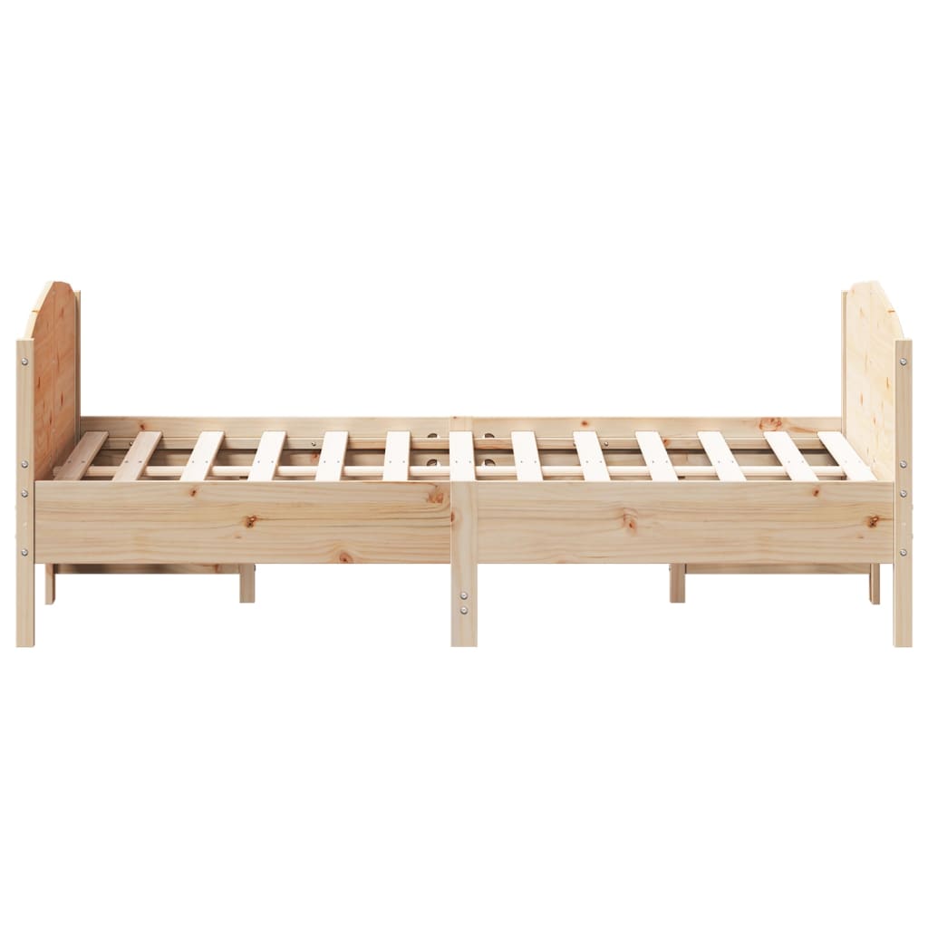 8721012430259_g_en_hd_3 vidaXL Bed Frame without Mattress 135x190 cm Solid Wood Pine - Image 5