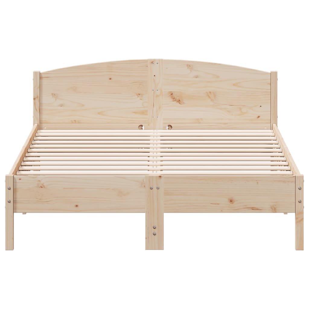 8721012430402_g_en_hd_2 vidaXL Bed Frame without Mattress 150x200 cm Solid Wood Pine - Image 4