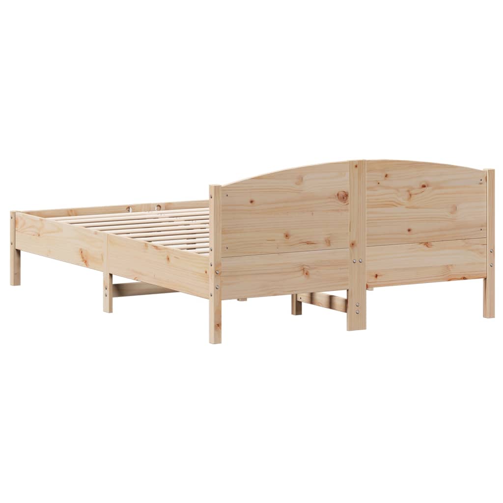 8721012430402_g_en_hd_4 vidaXL Bed Frame without Mattress 150x200 cm Solid Wood Pine - Image 6