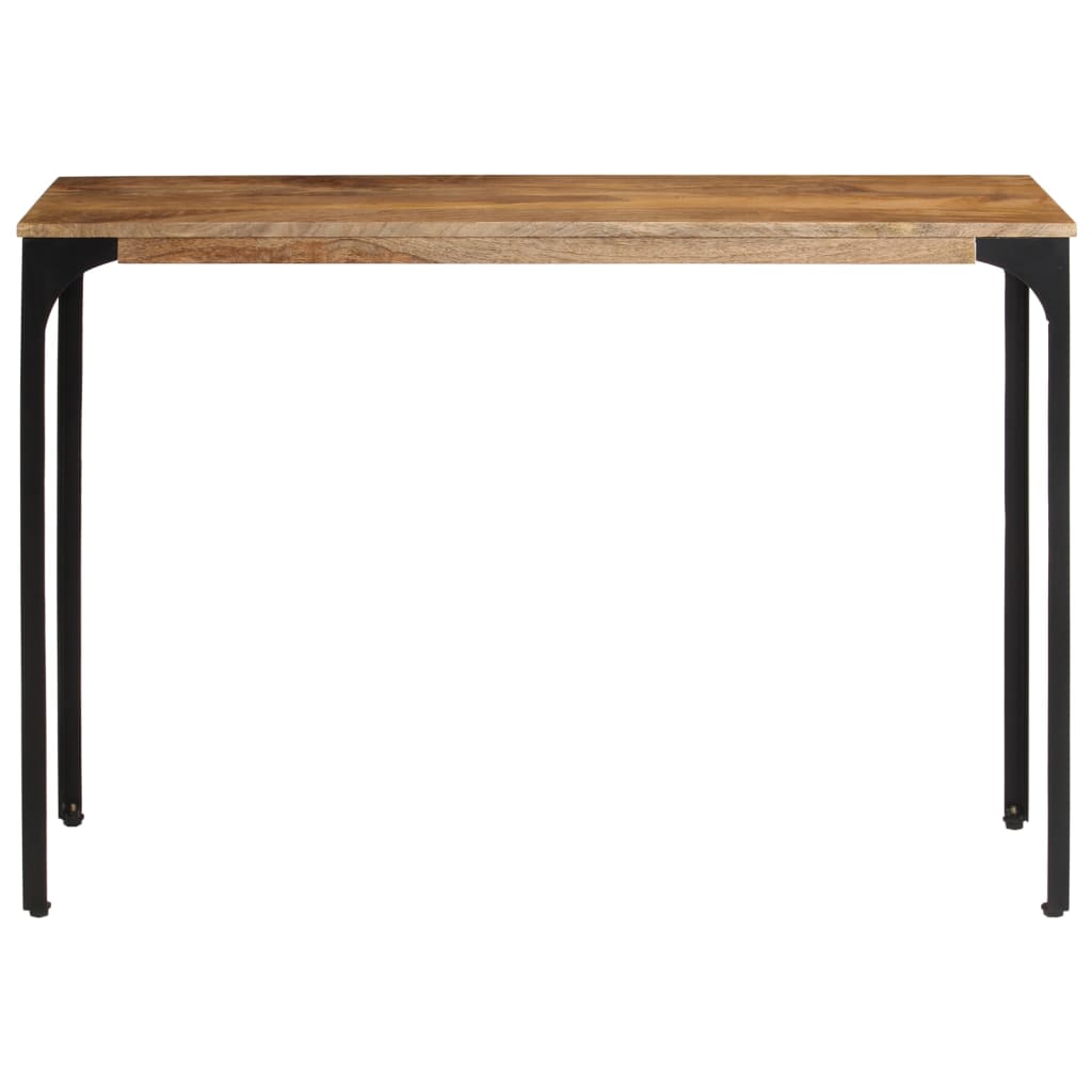 8721012445574_g_en_hd_3 vidaXL Console Table Brown 110x35x76 cm Solid Wood Mango and Iron - Image 5