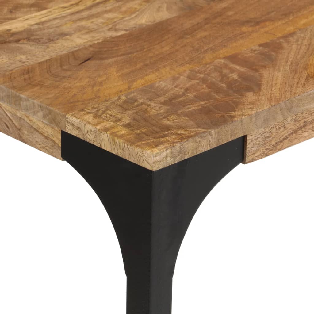 8721012445574_g_en_hd_6 vidaXL Console Table Brown 110x35x76 cm Solid Wood Mango and Iron - Image 8