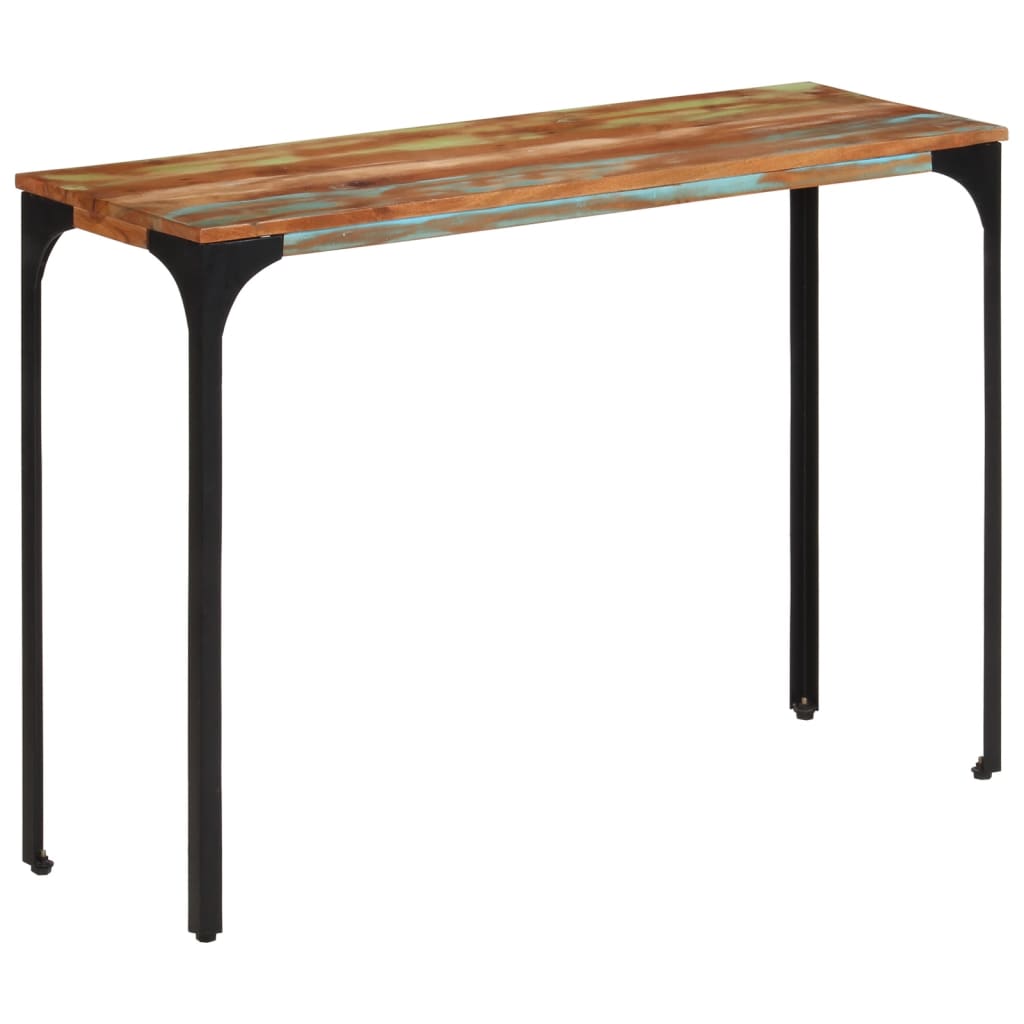 8721012445611_g_en_hd_1 vidaXL Console Table 110x35x76 cm Solid Wood Reclaimed - Image 2